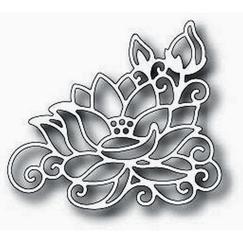 Fustella metallica Tutti Designs Lotus Blossom