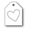 Fustella metallica PoppyStamps Heart Taglet