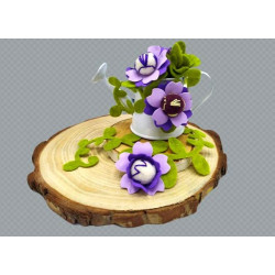 Fustella M Vine e fiore