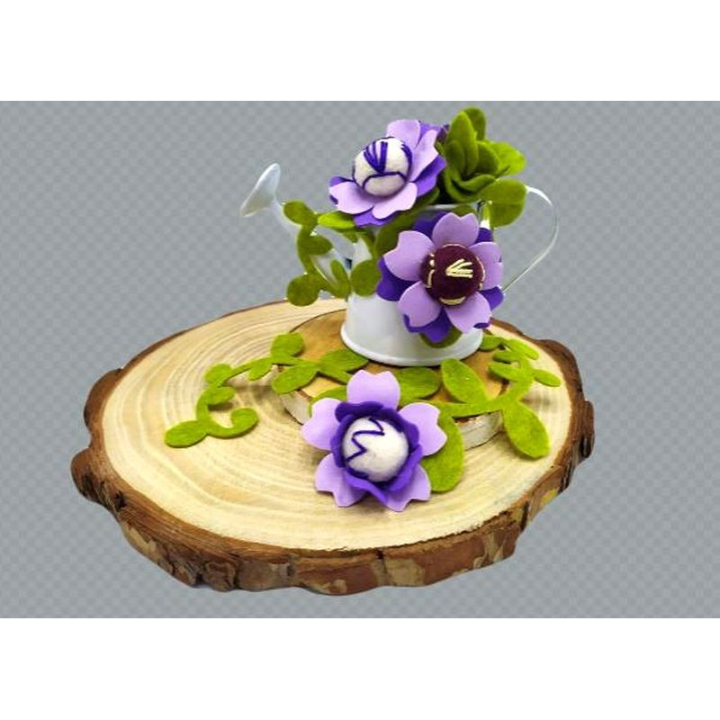 Fustella M Vine e fiore