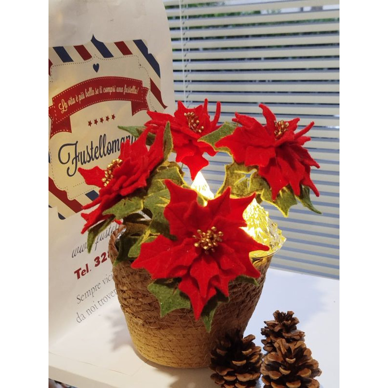 Fustella Sottile ZAG Miss Kuty Per Tagliare Carta - Motivo Agrifoglio Natale, 55x55 Mm