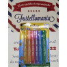 Colla UHU glitter 6 penne applicatrici 10ml