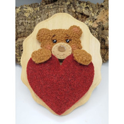 Fustella XL Orsacchiotto coccoloso con cuore