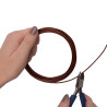 Filo alluminio cioccolato 2mm x 5 mt