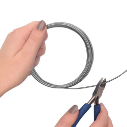 Filo alluminio silver 2mm x 5 mt