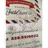 Pallina di plastica 8 cm. richiudibile con tappo per albero di Natale