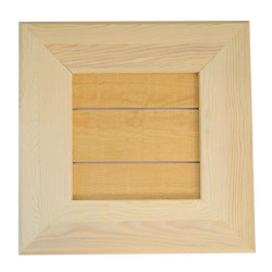 Cornice in legno quadrata...