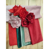 Velluto alta qualità - kit 6 colori Rose rosse