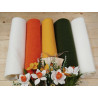 KIT Narcisi 5 colori Feltro lana termoformabile 2 mm 30x50 cm