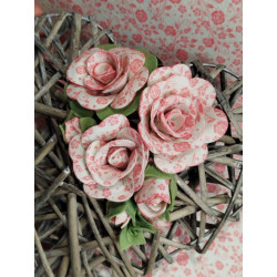 Fustella M Rosa e bocciolo