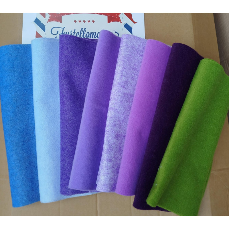 Ecofelt 2 mm - KIT 8 colori Lavanda