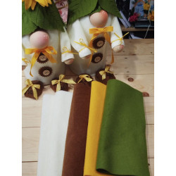 Ecofelt 2 mm - KIT 5 colori...