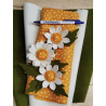 Pannolenci + feltro - KIT 3 colori Margherite di campo