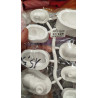 Stampo in silicone per scarpe gnomi bianco misure varie