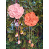 Fustella doppia XL+M Maxi rosa delle meraviglie kit 2 fustelle