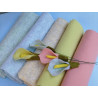 KIT Calle 5 colori Feltro lana termoformabile 2 mm 30x50 cm