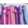 KIT Fiori di cardo 8 colori Feltro lana termoformabile 2 mm 30x50 cm