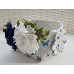 Fustella A4 Cestino con chiusura a fiore