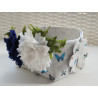 Fustella A4 Cestino con chiusura a fiore