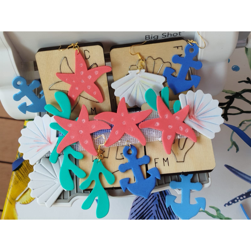 Set 4 Fustelline mare in allegria