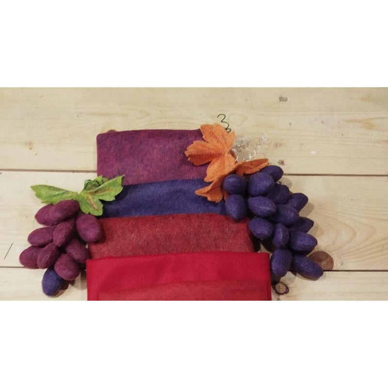 Pannolenci 1 mm + feltre termoformabile - KIT 8 colori UVA