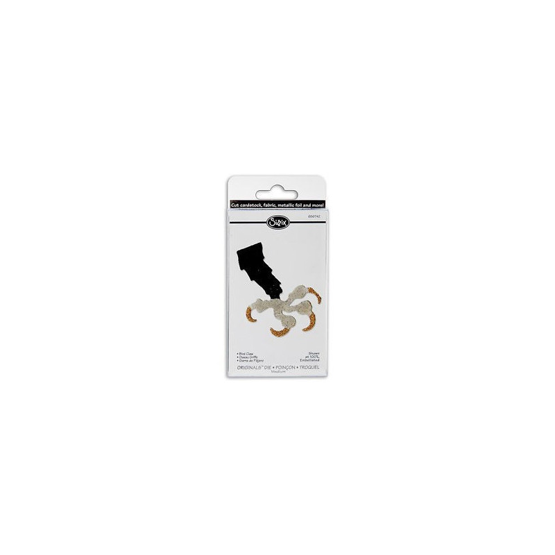 Sizzix Cartella Per Goffratura Uccello/Fiore: Texture Creative Per I Tuoi Progetti