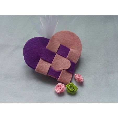 Fustella L Cuore portaconfetti