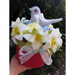 Kit vaso con fiori di loto...