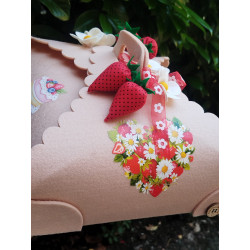 Kit porta dolci con fragole