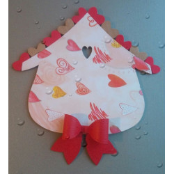 Fustella Casetta con cuore