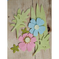 Fustella L Fiori di cosmos