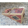 Fustella metallica Crealies Create a box Pezzo di torta