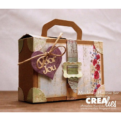 Fustella metallica Crealies Create a box Borsa da viaggio