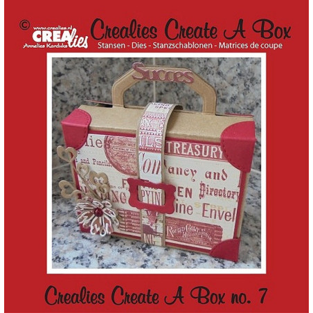 Fustella metallica Crealies Create a box Borsa da viaggio