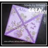 Fustella metallica Crealies Create a box Busta da lettera