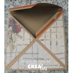Fustella metallica Crealies Create a box Busta da lettera