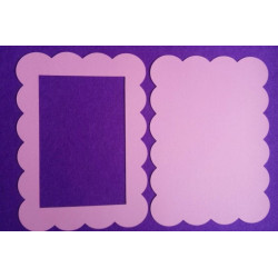Fustella A4 Cornice MAXI con smerli