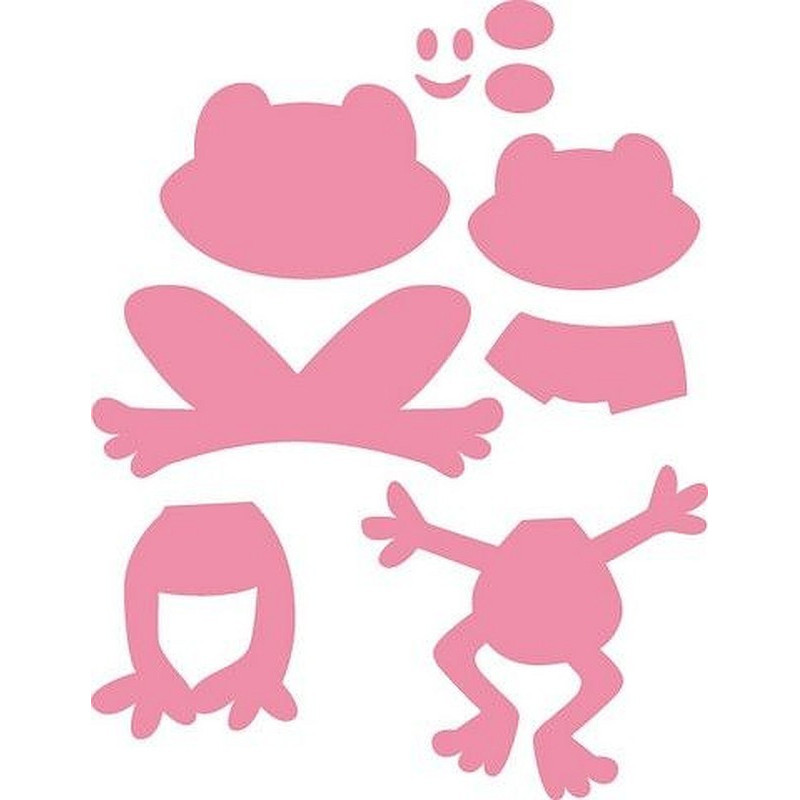 Fustella metallica Marianne Design Collectables Frog