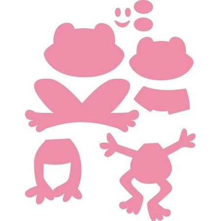 Fustella metallica Marianne Design Collectables Frog