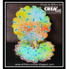 Fustella metallica Crealies Crea-nest-lies XXL Fiori smerlati