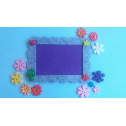 Fustella L Cornice con smerli