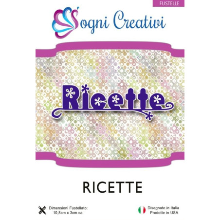 Fustella metallica sottile Ricette