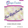 Fustella metallica sottile Casa dolce casa