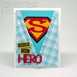 Fustella metallica Superman