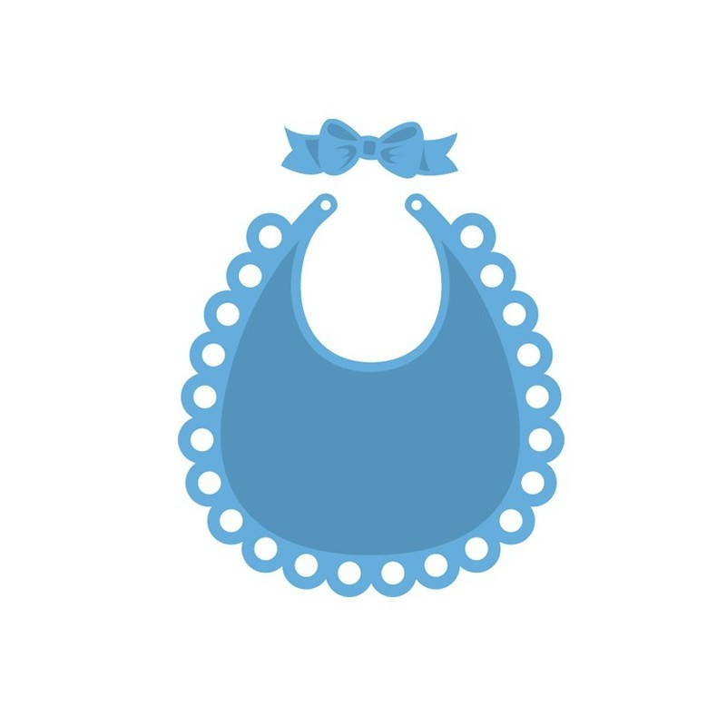 Fustella metallica Marianne Design Creatables Bib