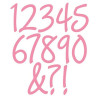 Fustella metallica Marianne Design Collectables Charming numbers