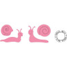 Fustella metallica Marianne Design Collectables Snail