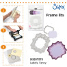 Fustella Sizzix Framelits Etichette fancy 5 pezzi
