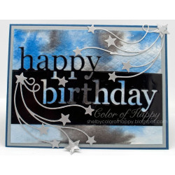 Fustella metallica Memory Box Beloved Stars