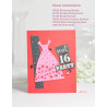 Fustella metallica Memory Box Beaded Dress
